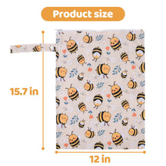 Eaxin wet bag showing waterproof coating for protection.