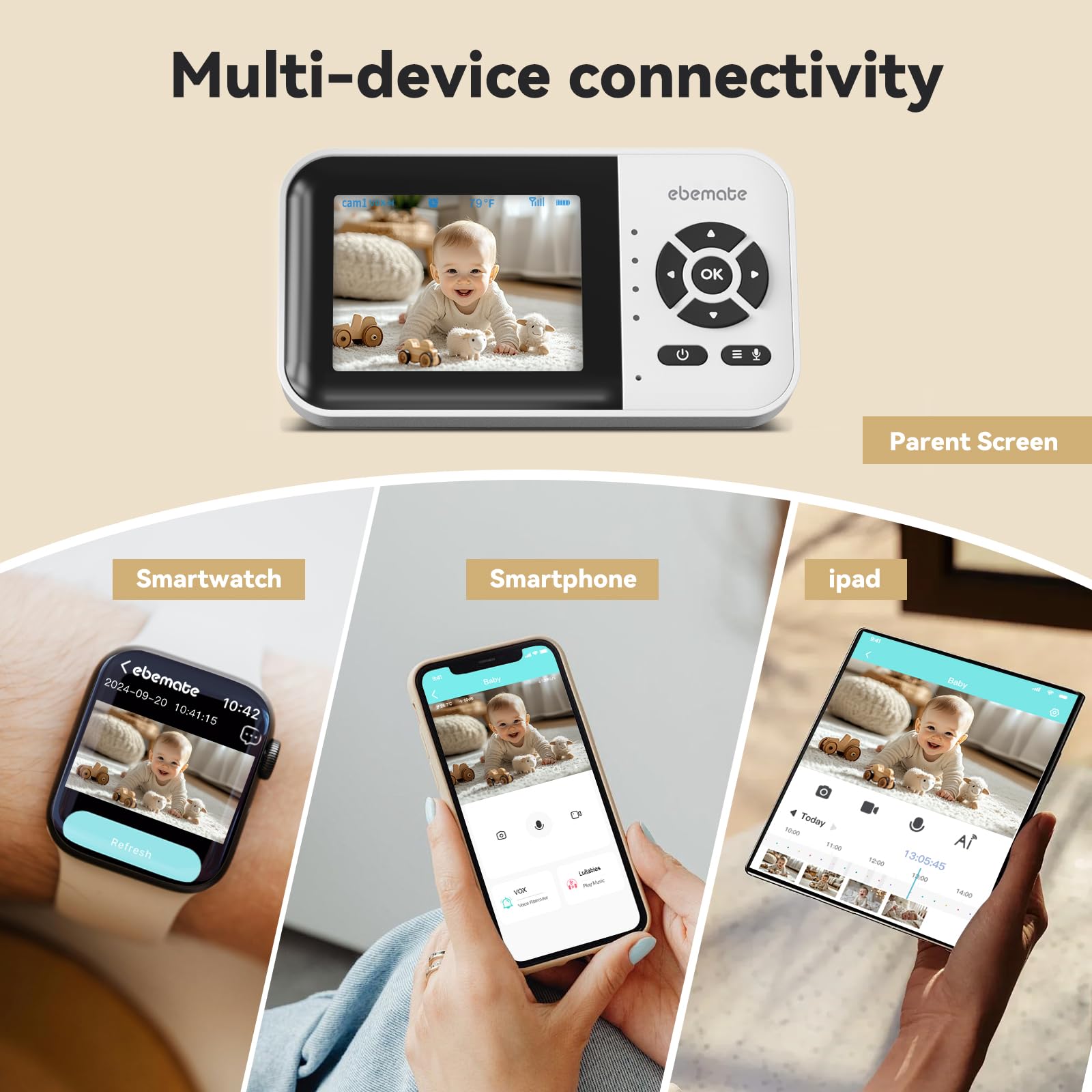 ebemate guest access enables family viewing from multiple devices