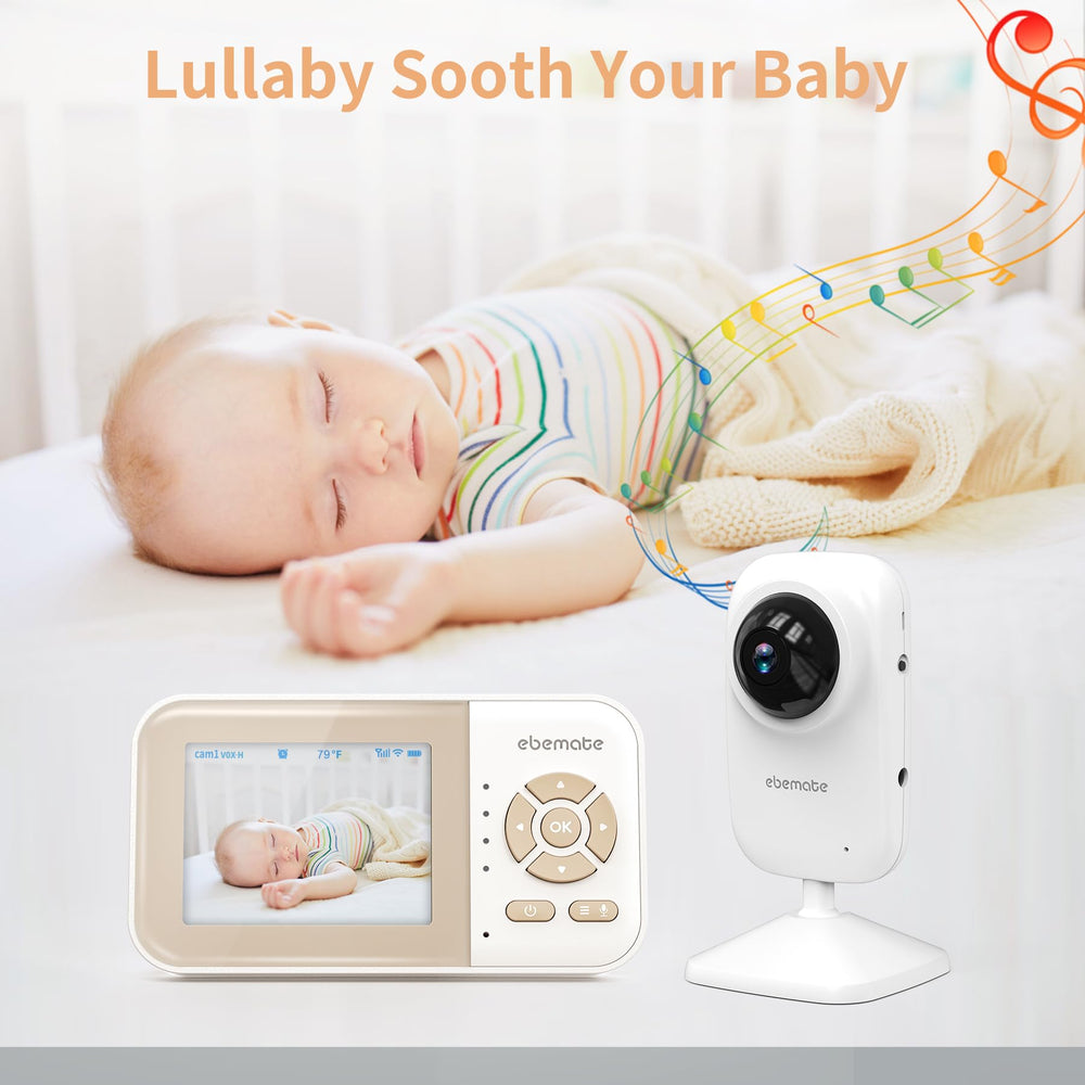ebemate EBE28-2 expandable to four cameras for multi-room view