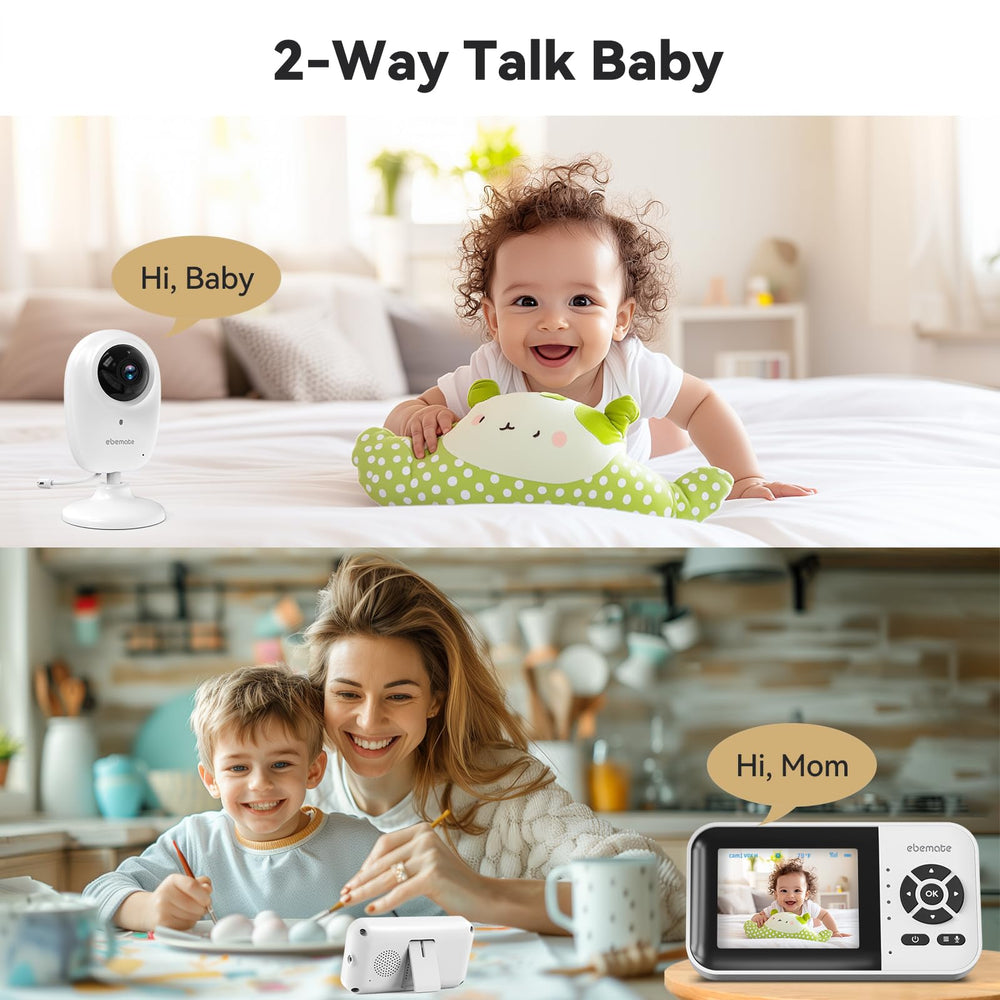 ebemate night vision 1080p no-glow helps nighttime checks