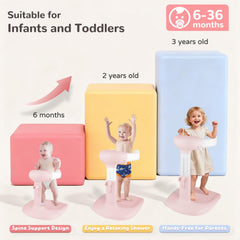 EC-Gaze Bath stand in premium ABS with smooth edges for baby comfort