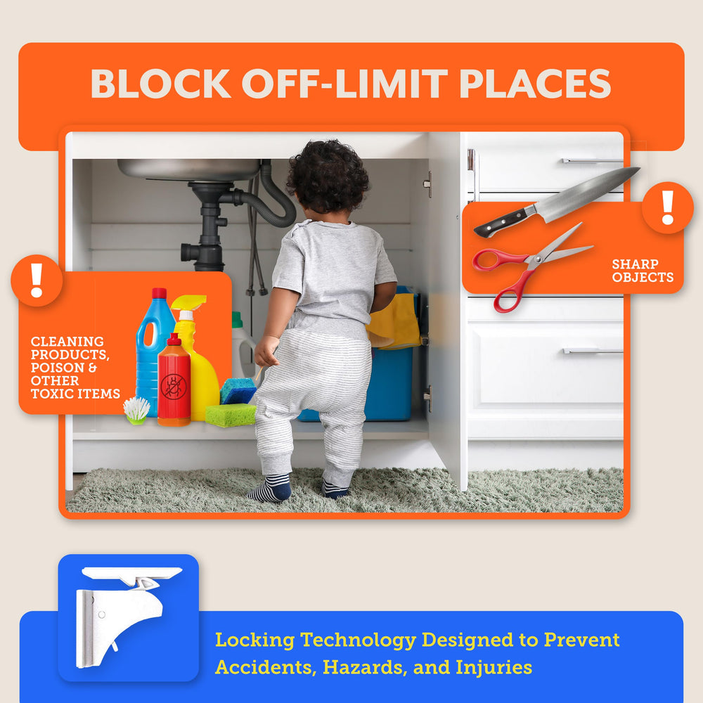 Eco-Baby three-key pack for quick adult access to secured cabinets.