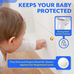 Eco-Baby 20-pack of latches for multiple cabinets and drawers.