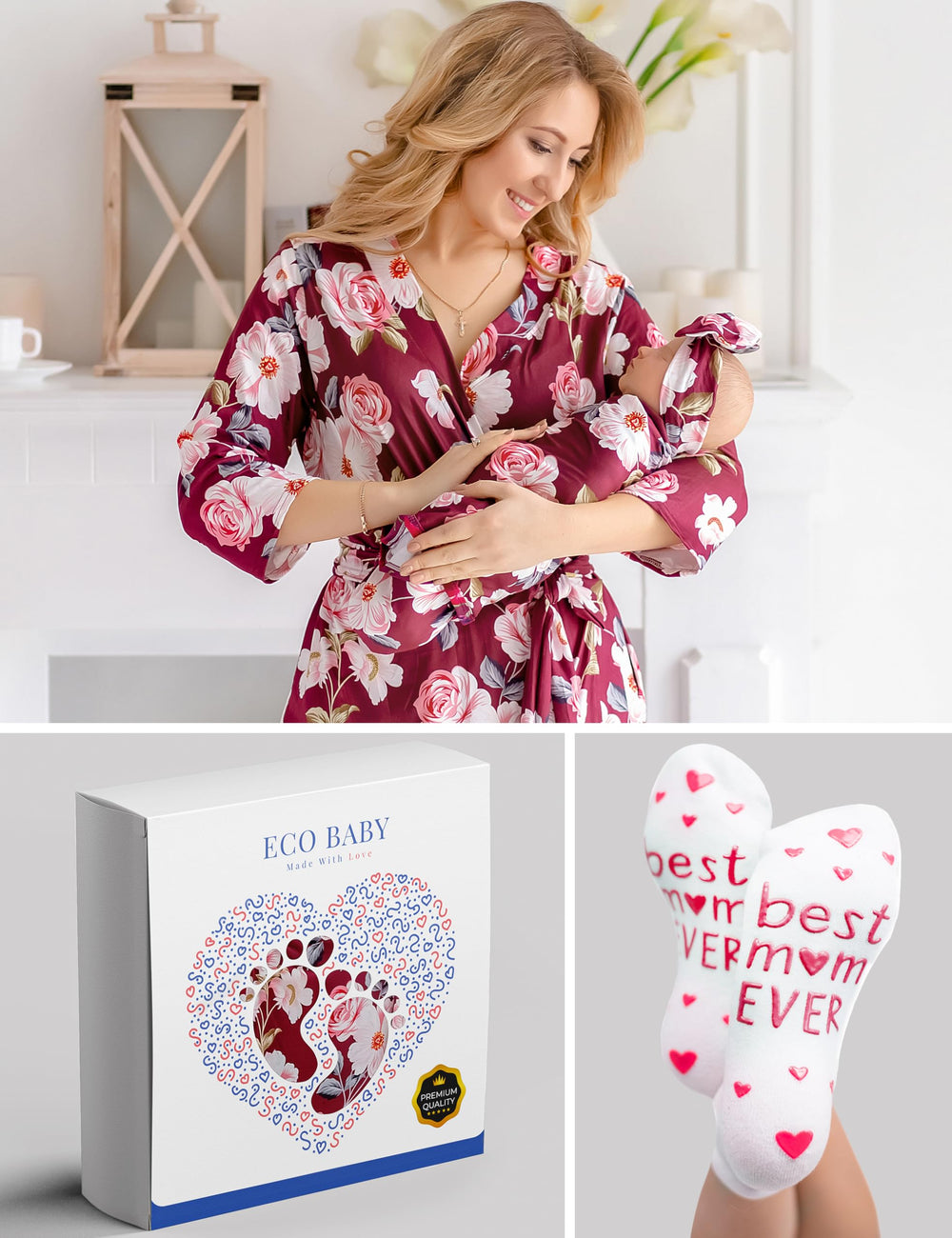 ECO BABY packaging box makes gifting easy and presentable