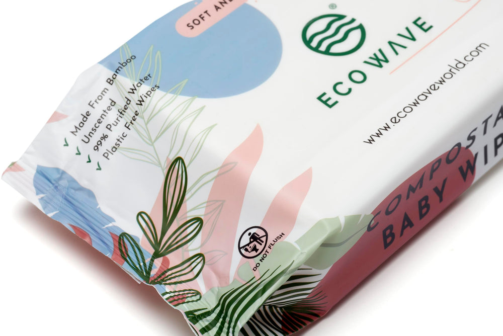 Eco Wave Baby Wipes clean baby skin during daily use