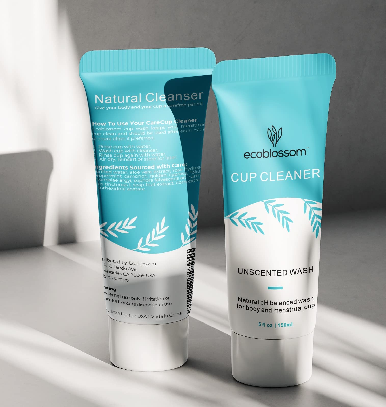 EcoBlossom all-in-one kit display showing benefits and components.