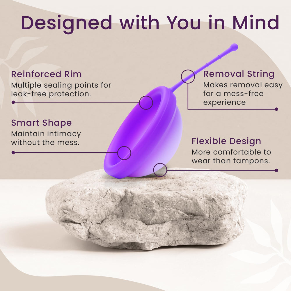 EcoBlossom disc in-use demonstrates comfortable insertion