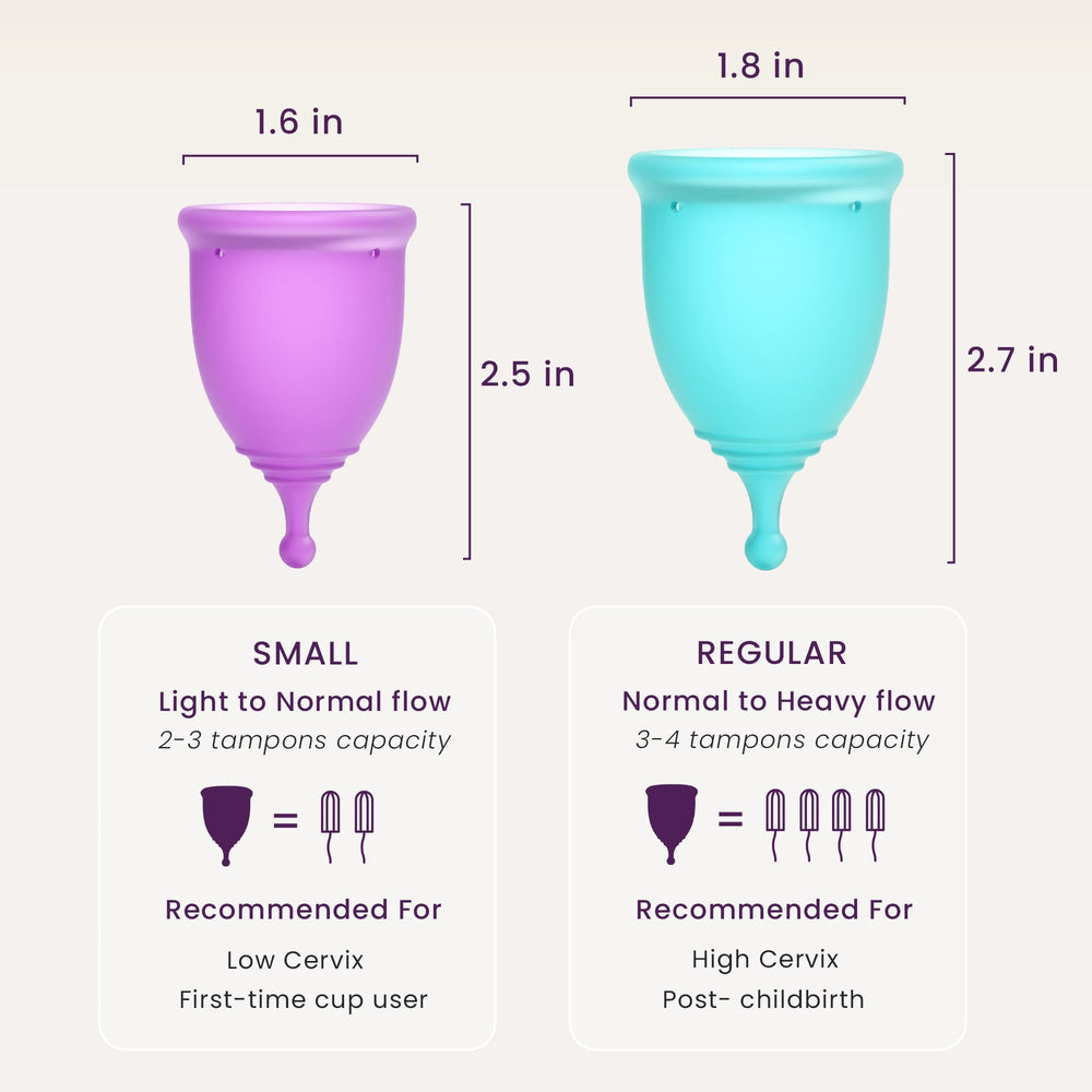 EcoBlossom silicone sterilizer holder keeps cup clean and ventilated
