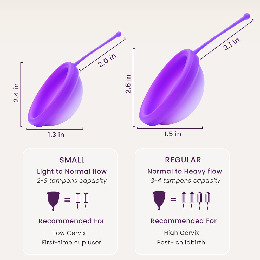 EcoBlossom triple rim leak-proof design small violet helps keep clothing dry.