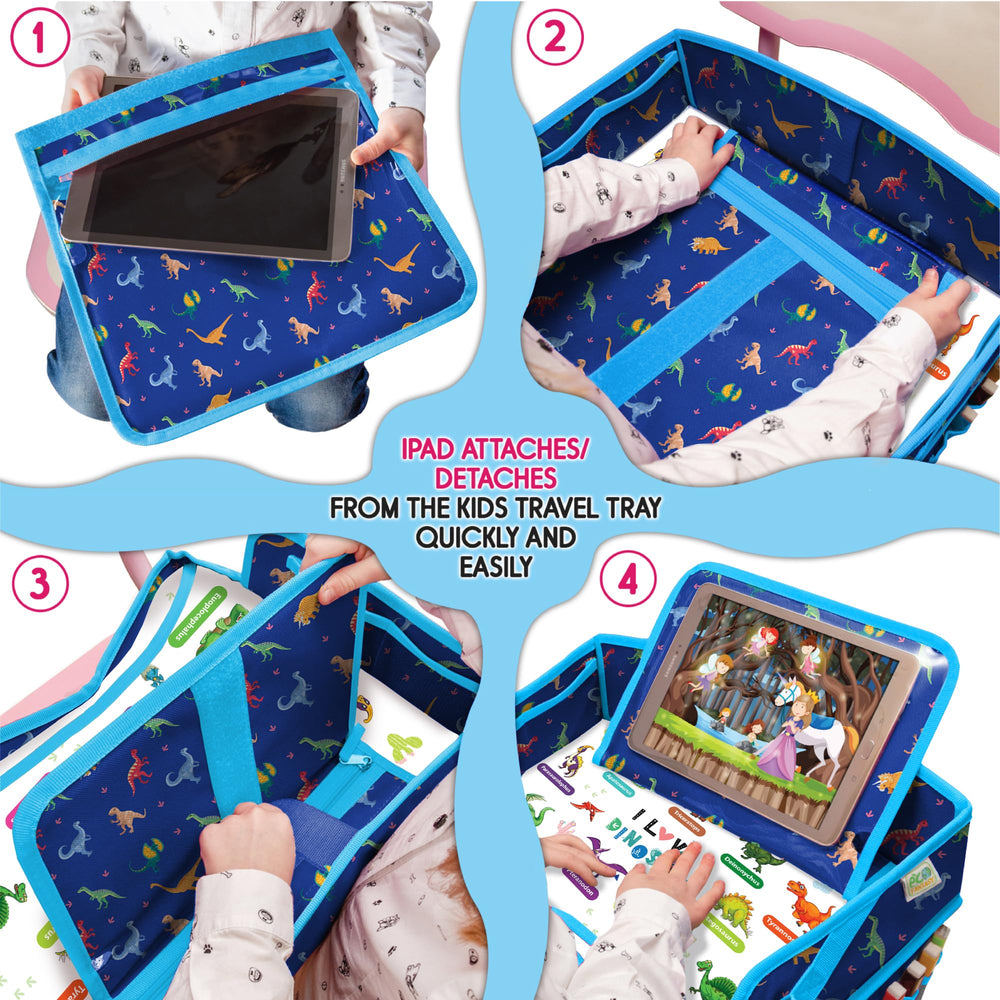 ECOFANTASY large pockets help organize toys and snacks.