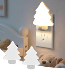 EcoGehen LED night light with wall-tree design for bedrooms.