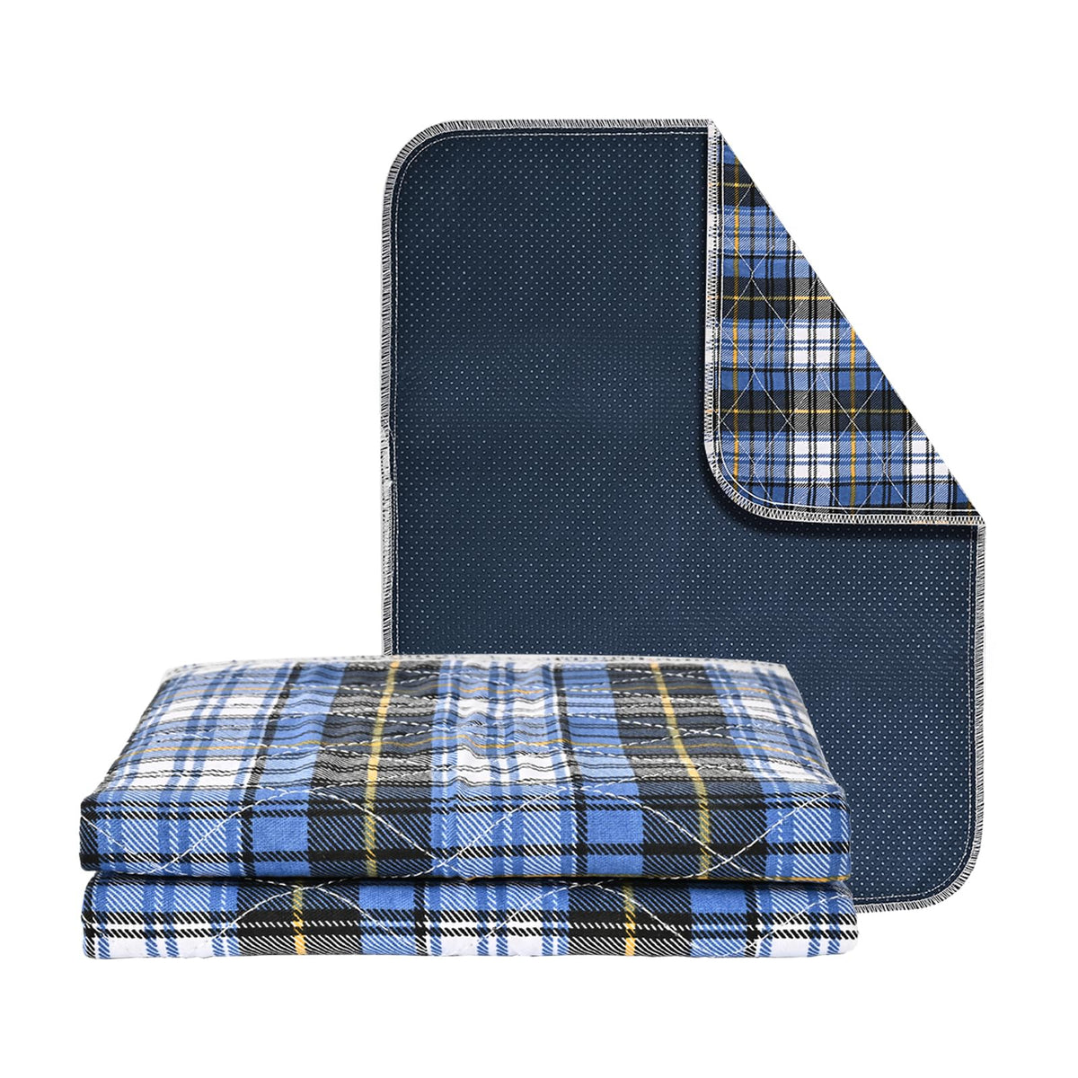 ECONAZOLE anti-slip quilted underpad top surface protecting sheets.
