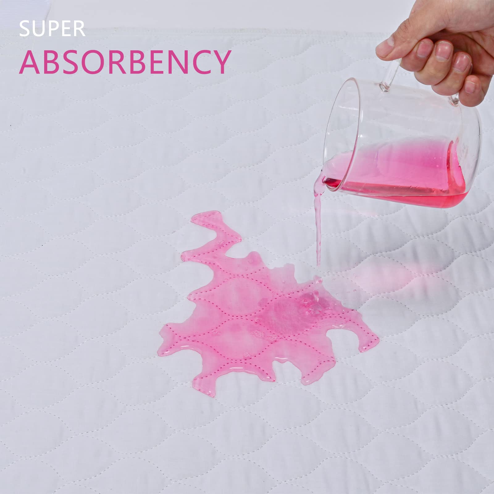 Ergonomic six-handle design on ECONAZOLE bed pad reduces repositioning effort