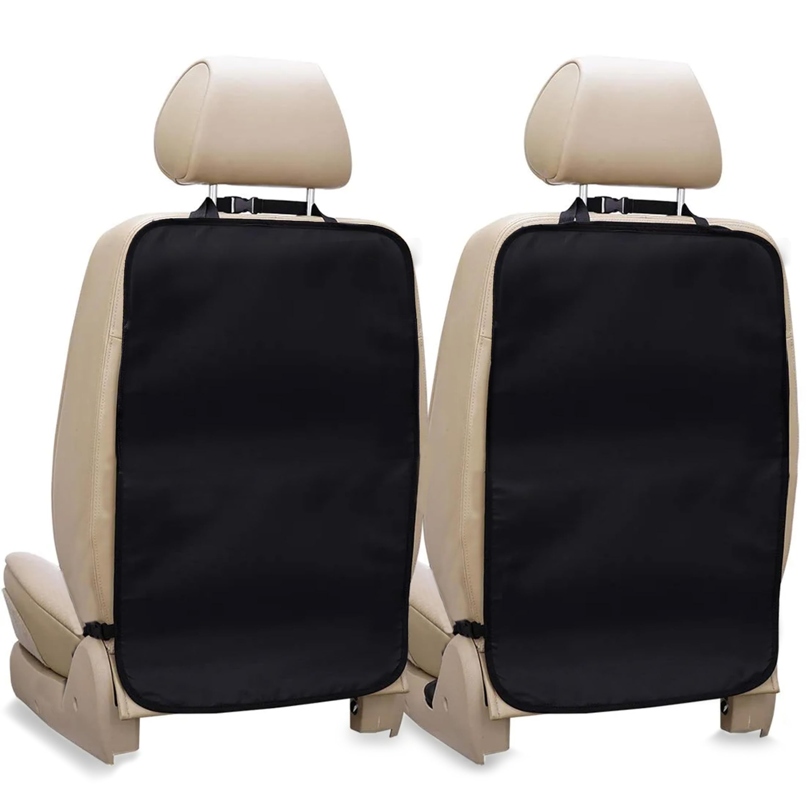 EcoNour 2Pack large back seat protector for kids’ feet keeps seats clean.