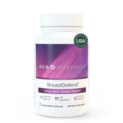 EcoNugenics BreastDefend bottle—easy daily support for breast health and balance