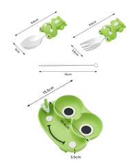 Ecrekhom food-grade silicone plates are safe, heat resistant, and easy to clean.