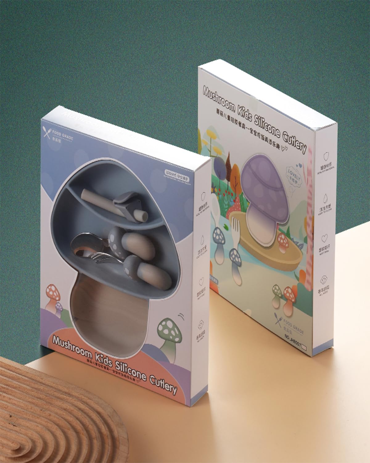 Ecrekhom set is microwave and dishwasher safe for easy care