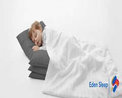 Eden Sleep Egyptian cotton 500TC pillowcase with smooth finish
