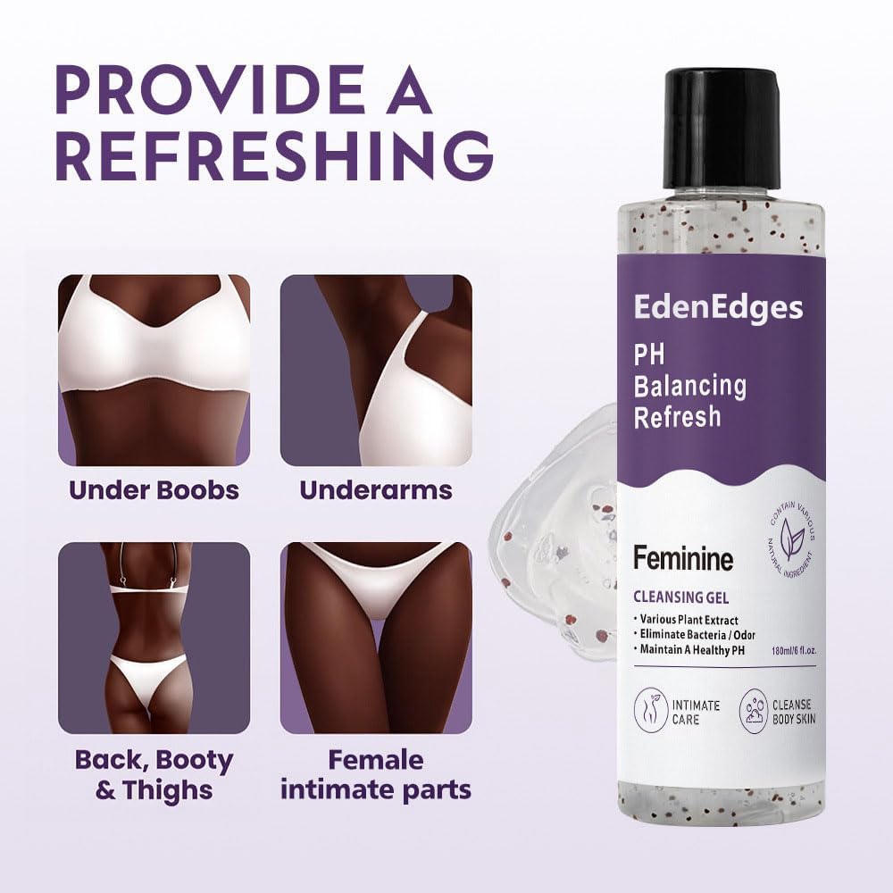 Aloe Vera and Olive Oil in EdenEdges Her Refresh support lasting skin hydration.
