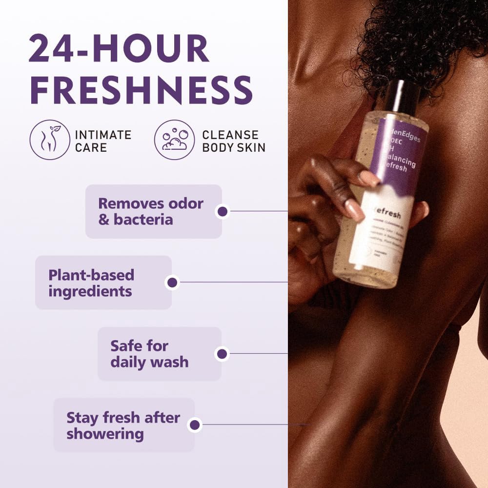 Creamy lather from EdenEdges Her Refresh delivers refreshing all-over body cleansing.