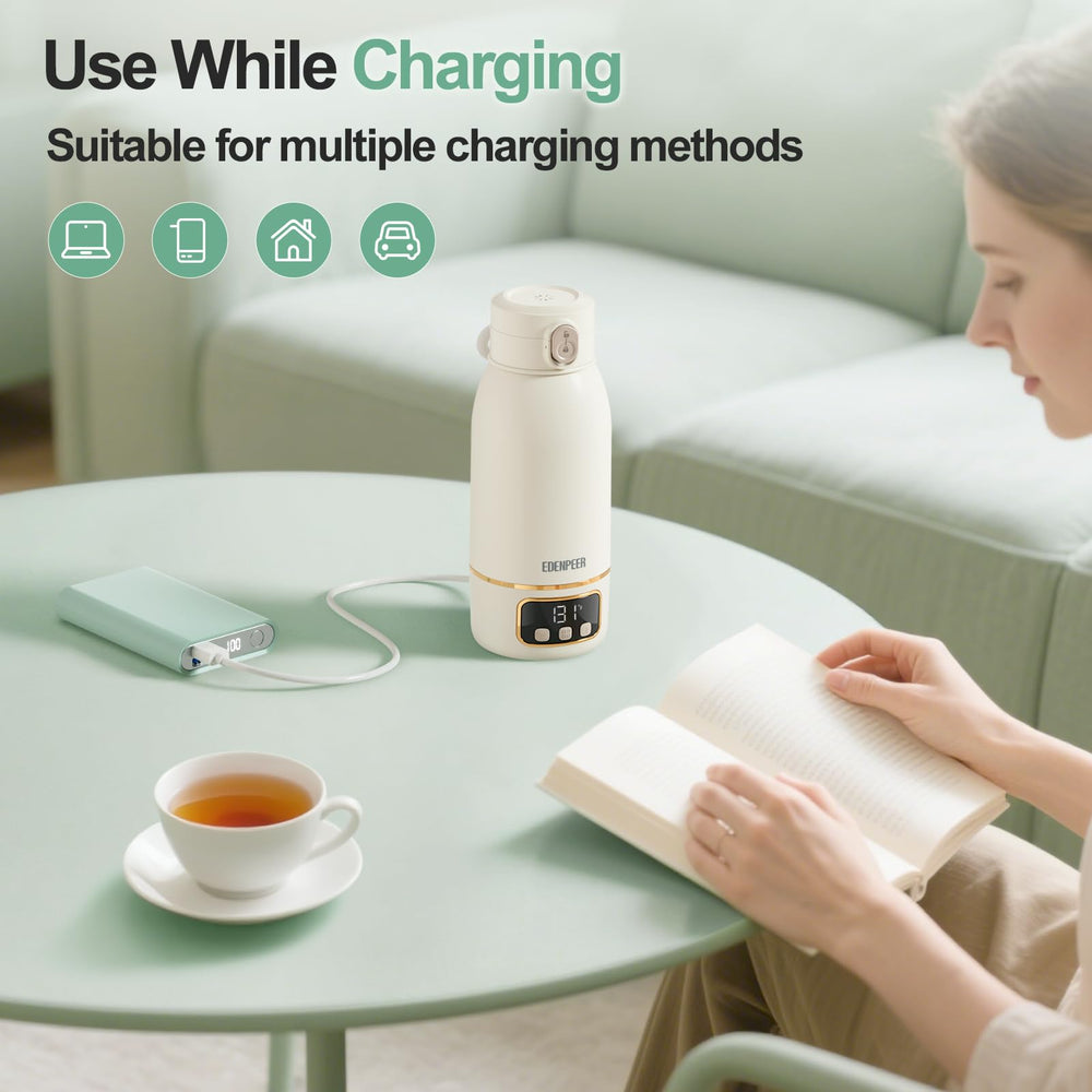 EDENPEER easy-clean design with removable lid for hygiene