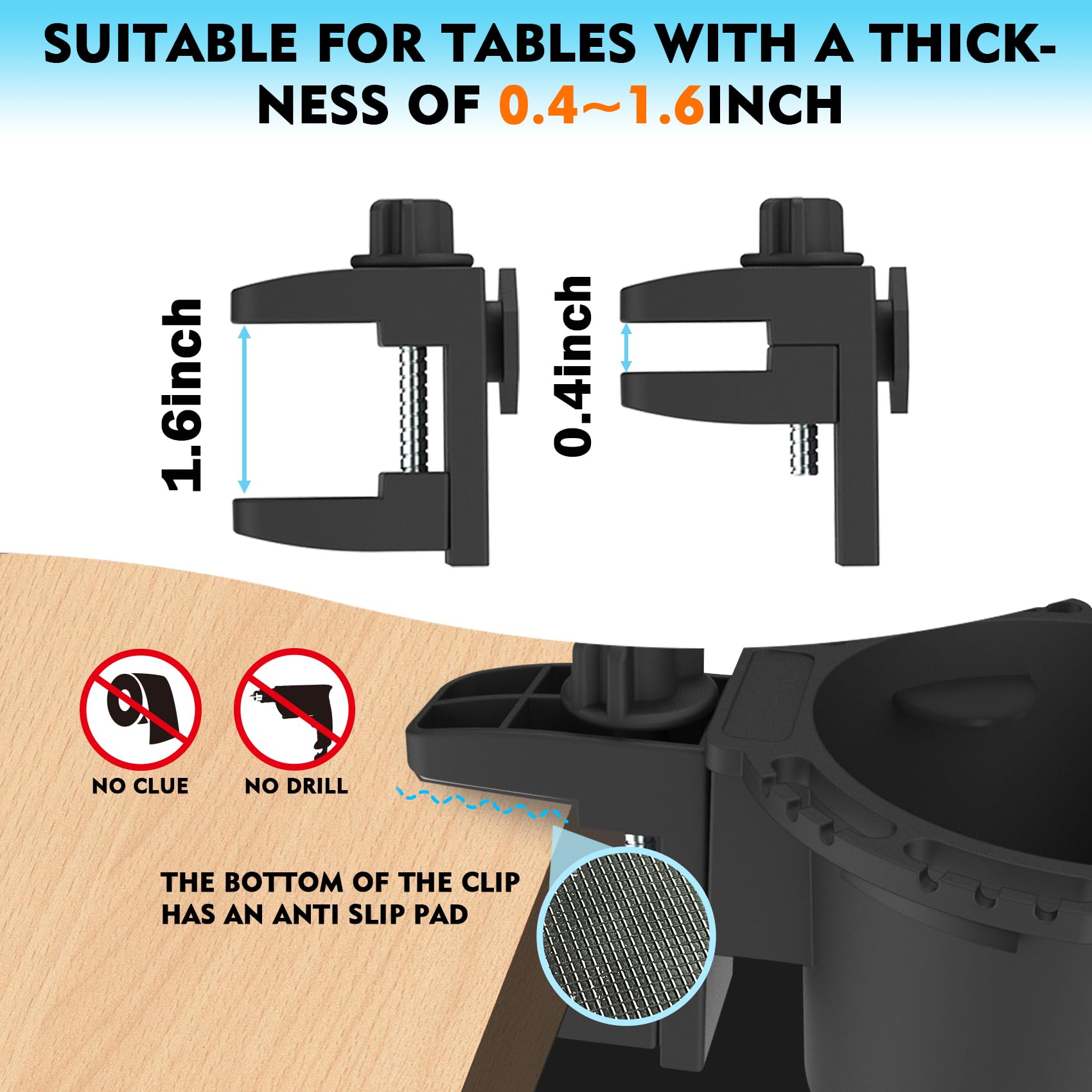 EDSRDUX sturdy, lightweight build withstands daily use.
