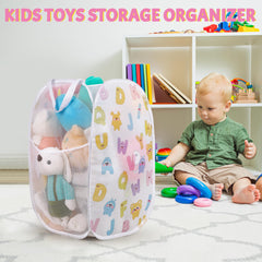 Edudif collapsible hamper folded flat saves closet space when not in use