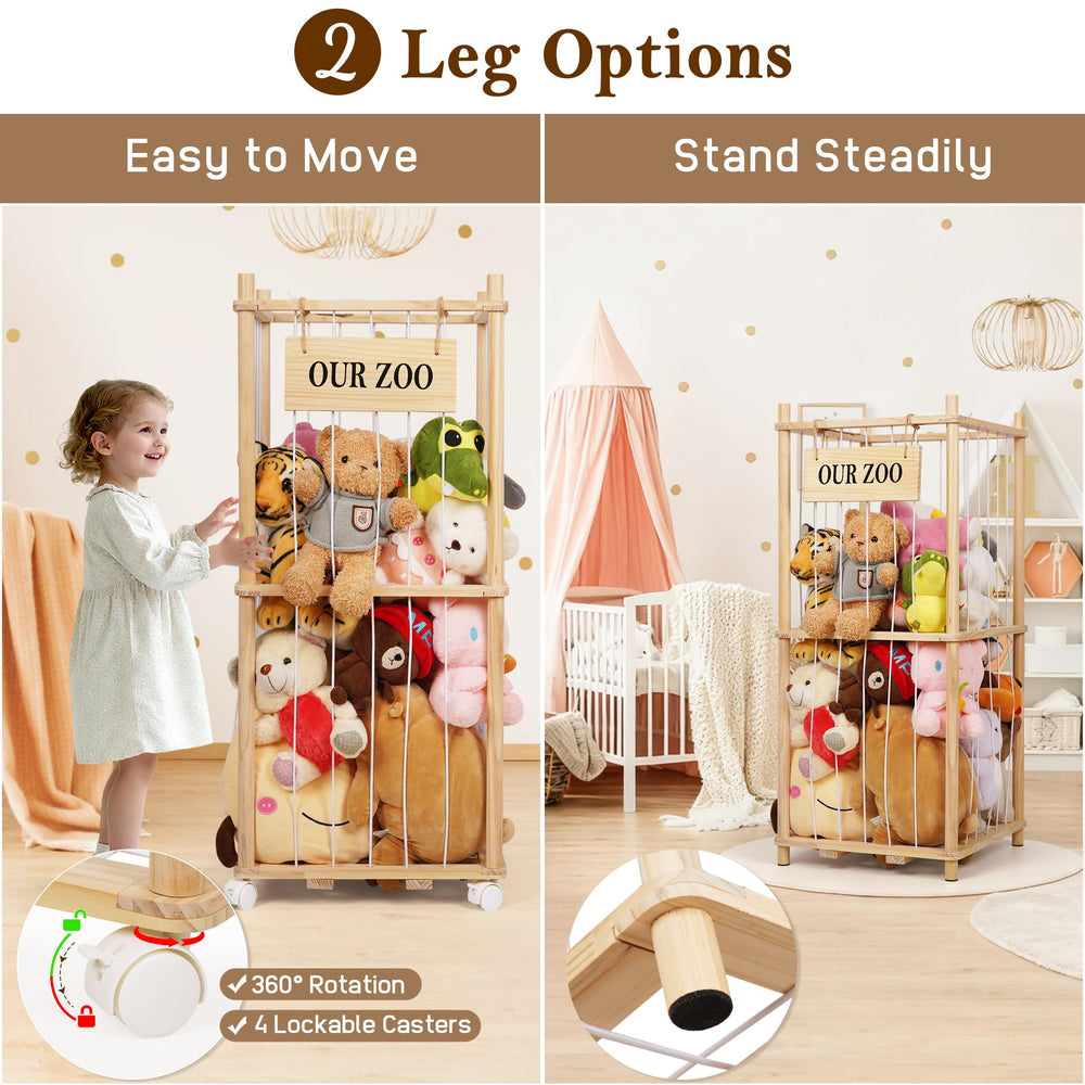 Edudif storage Zoo reinforced base designed for strong weight distribution