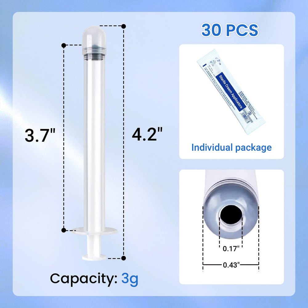 EDWERD vaginal applicator showing dosage markings for precise application.