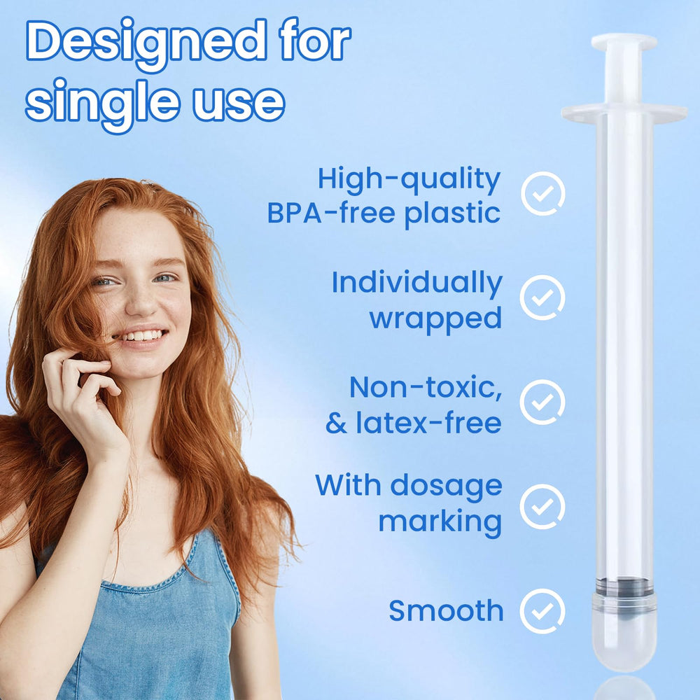 EDWERD disposable vaginal applicators ideal for travel and home use.
