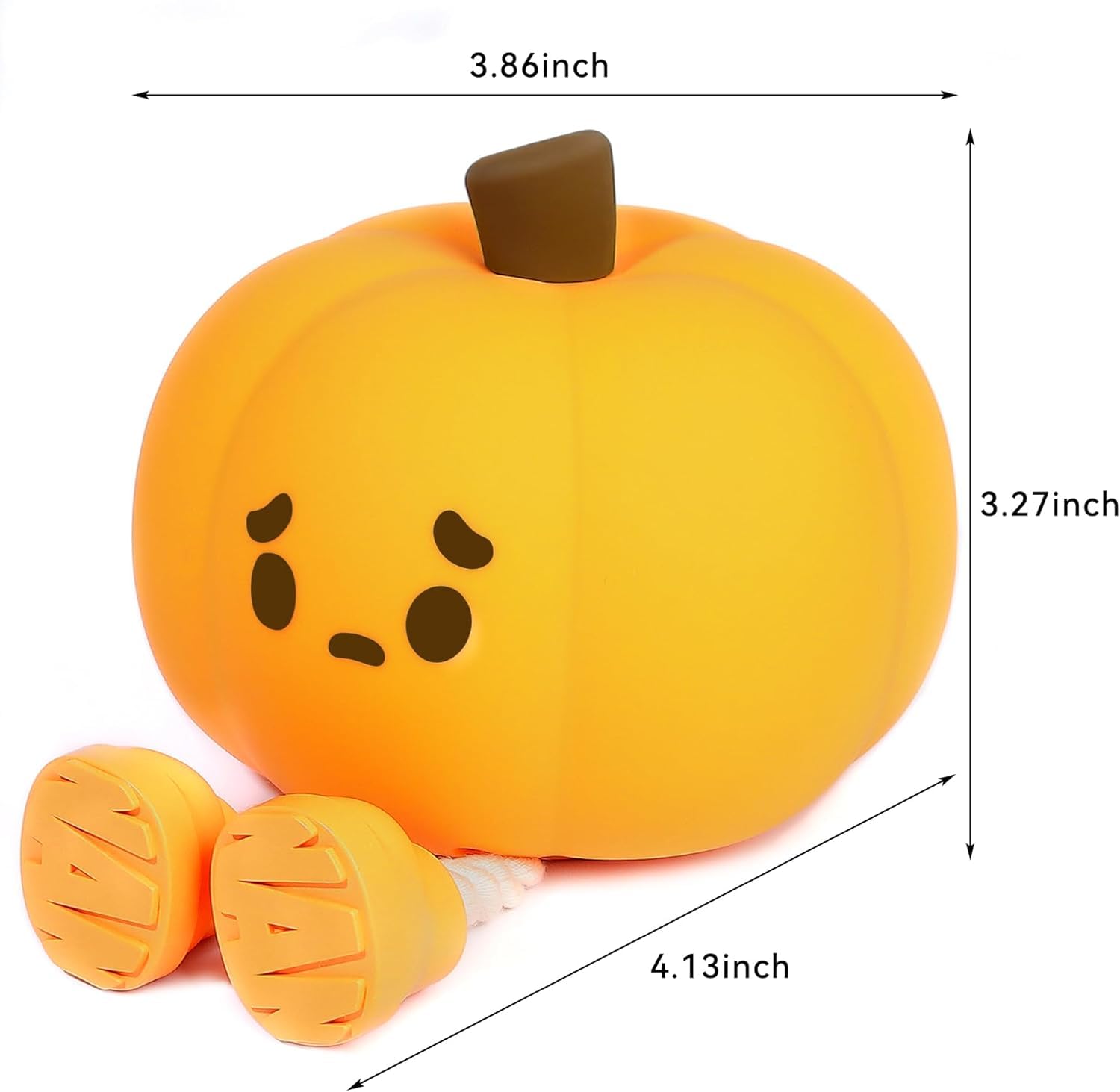 EEKEDO silicone nursery light, soft warm LED easing night awakenings.