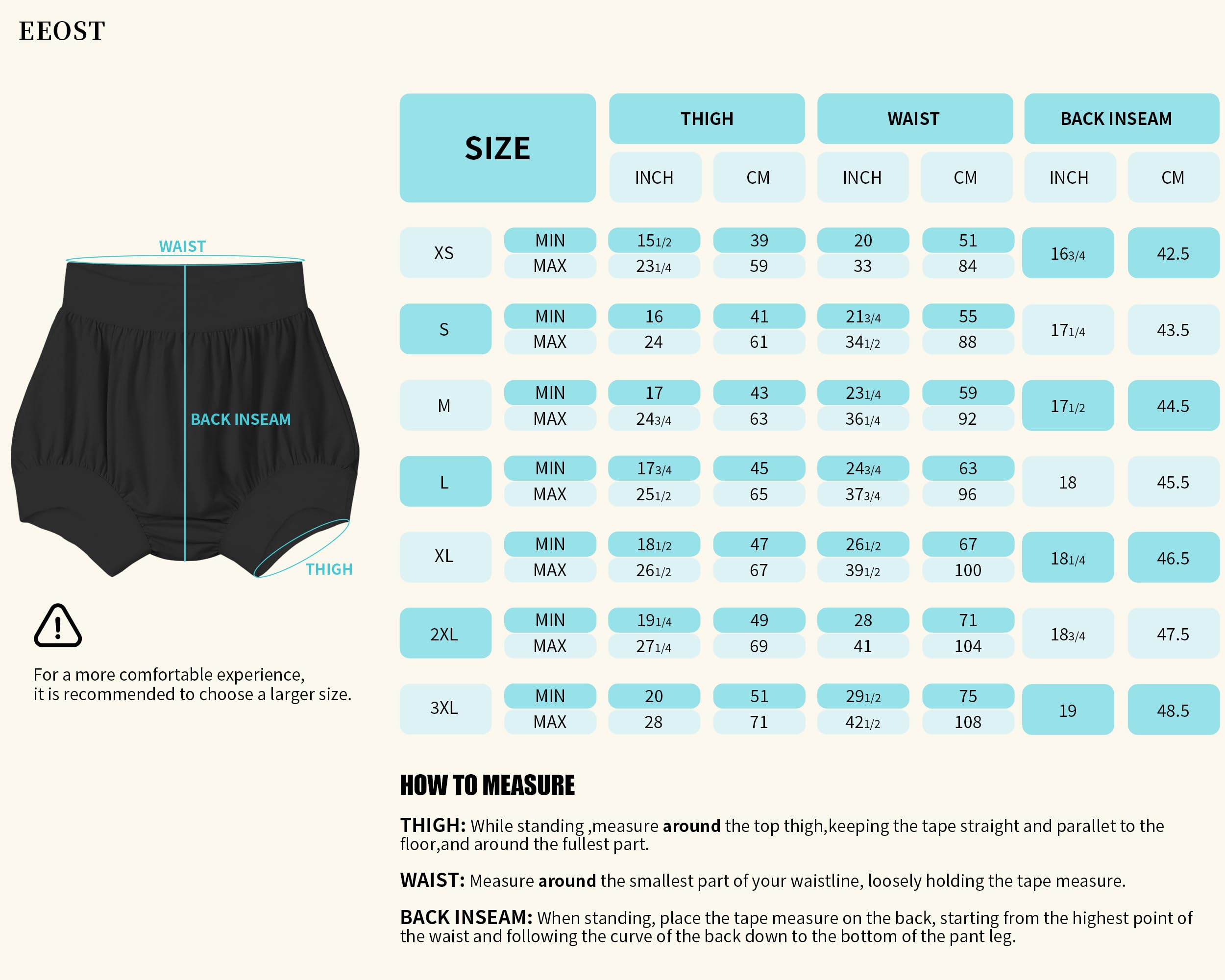 EEOST care-friendly design is easy to size up for different builds