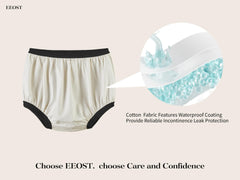 EEOST soft breathable fabric keeps skin cool and irritation-free.