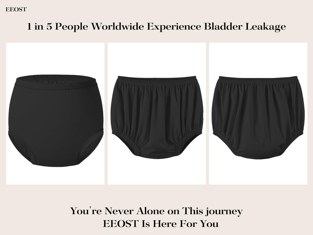 EEOST unisex fit over diapers for both men and women.