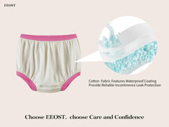EEOST waistline close-up emphasizes high-elastic bands for secure fit