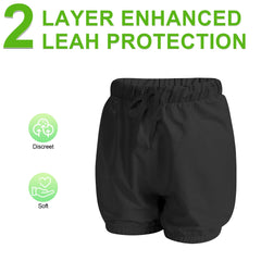 EEOST inner cotton layer promotes moisture-wicking comfort during all-day wear.