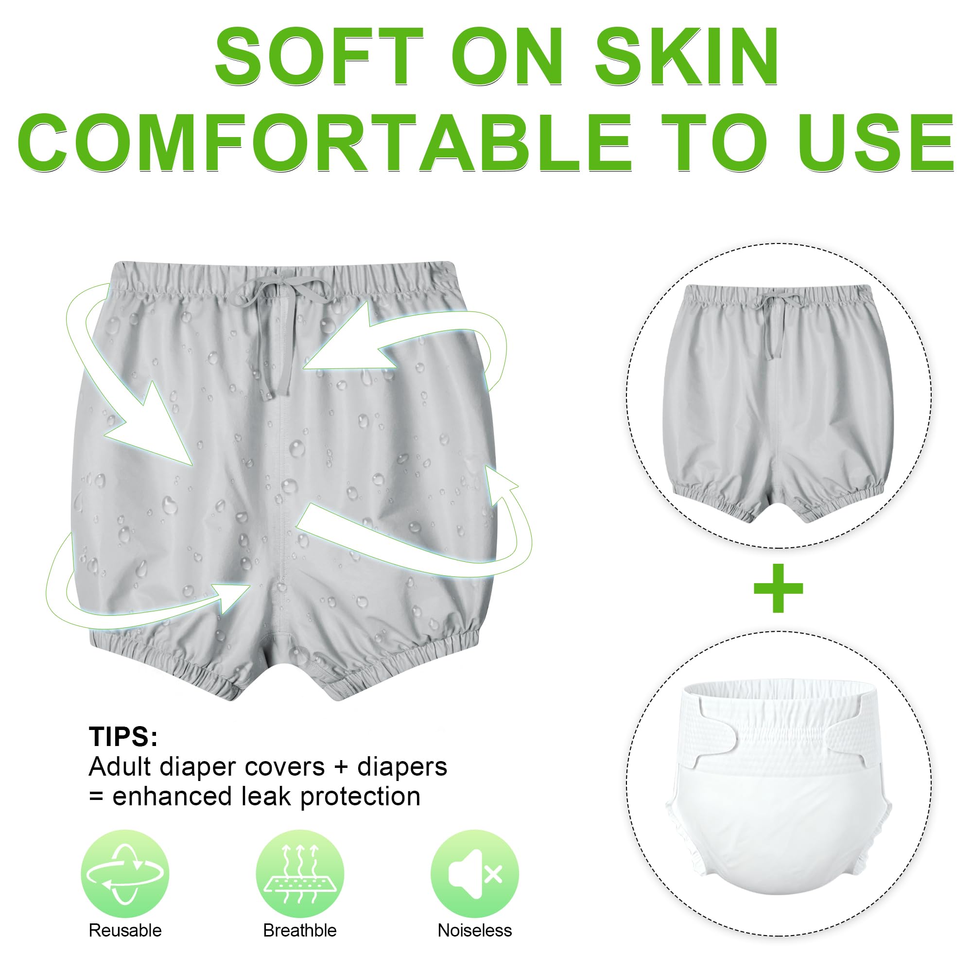 EEOST breathable soft materials promote air circulation and skin comfort all day.