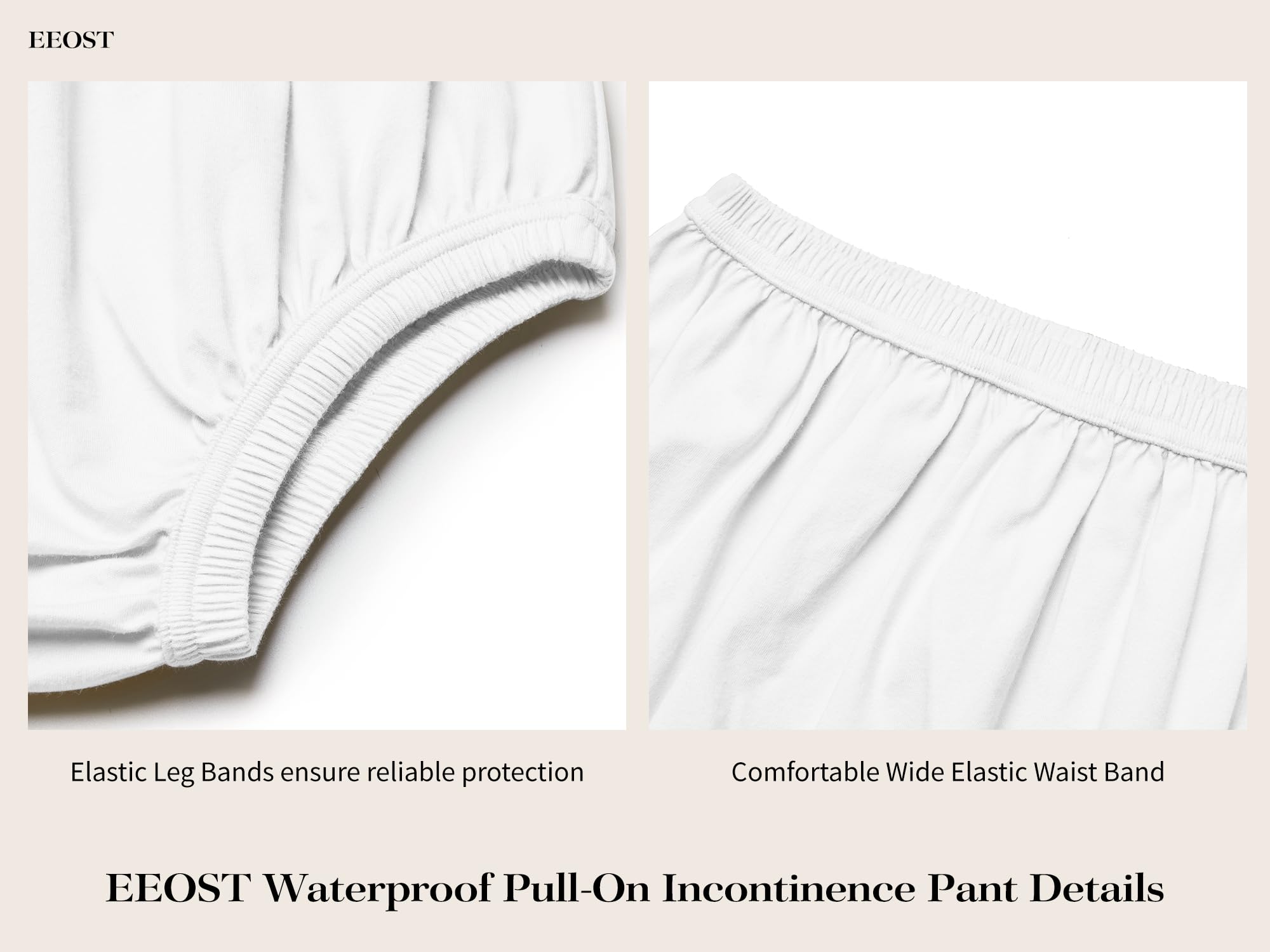 EEOST durable and washable design stands up to 200+ washes.