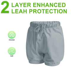 EEOST inner cotton absorbent layer wicks moisture for quick dryness.