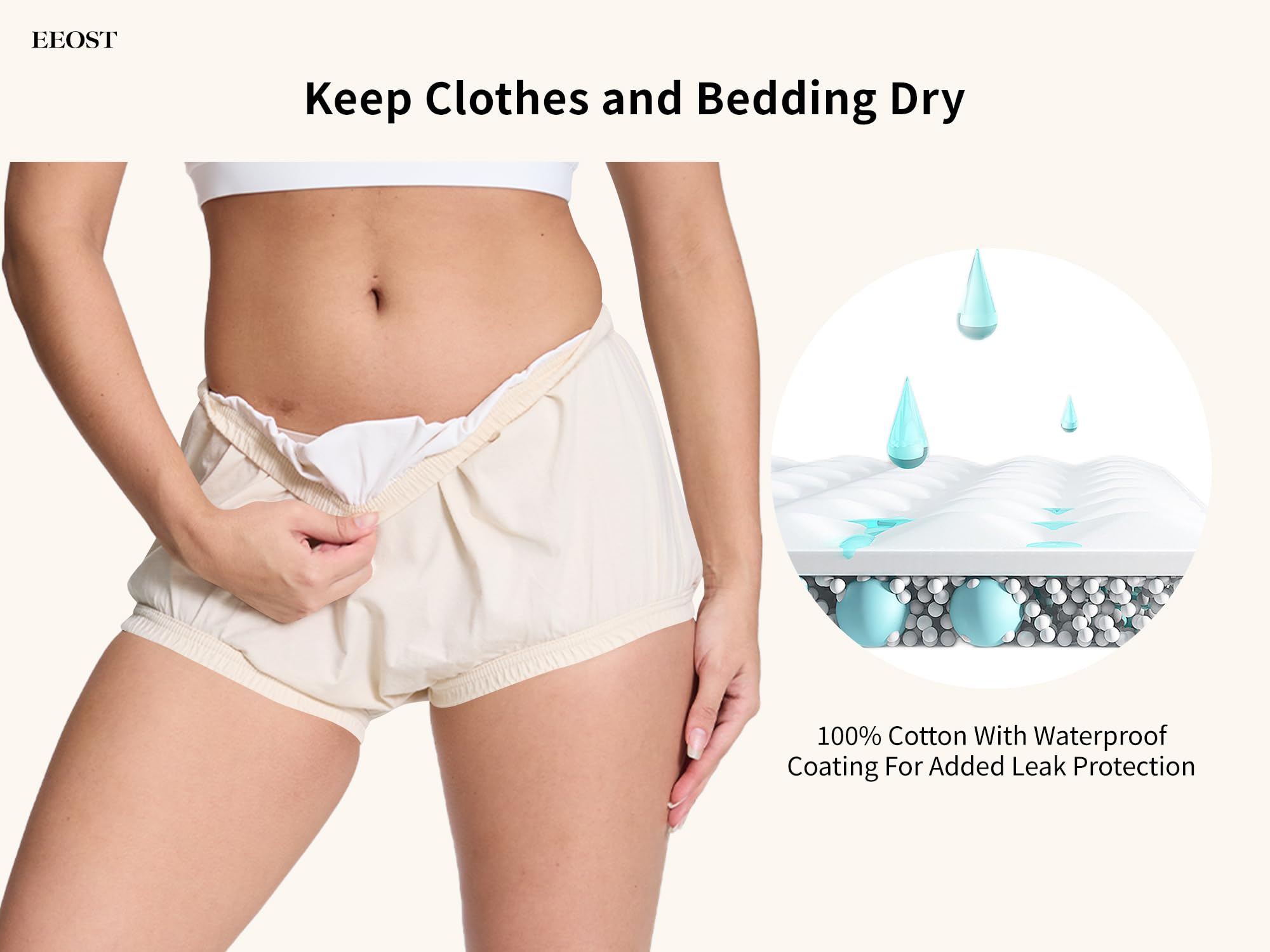 EEOST leak prevention waterproof coating guards against leaks during daily activities