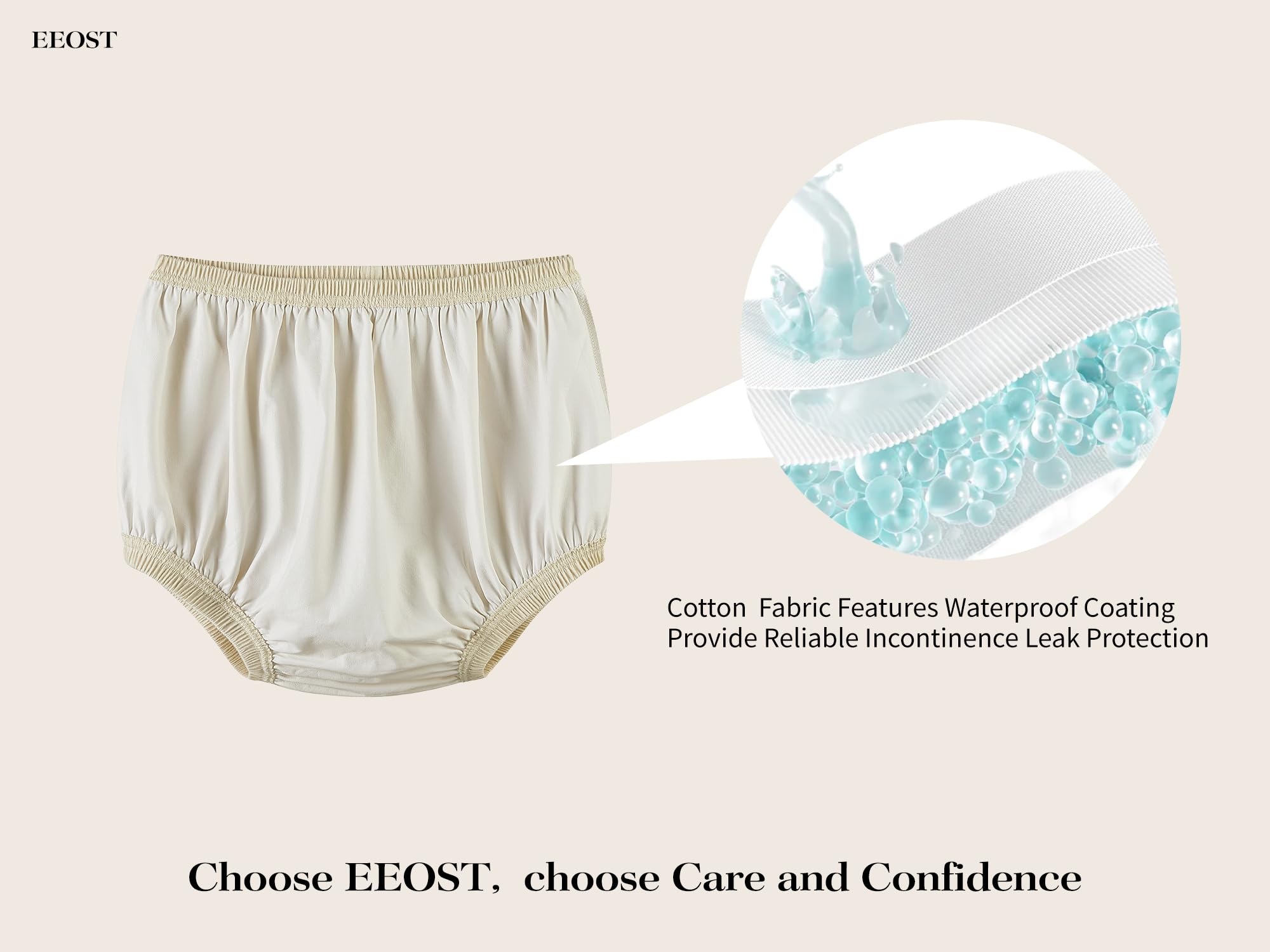 EEOST inner waterproof layer provides extra leak protection
