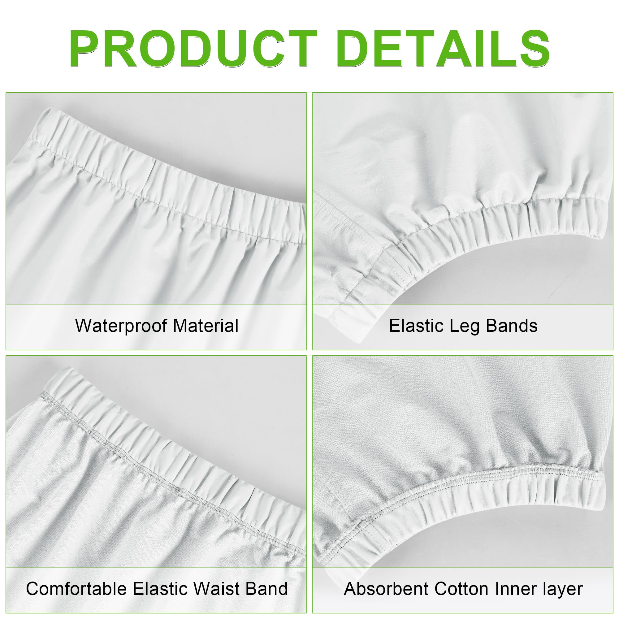 EEOST secure fit with elastic waist for comfort