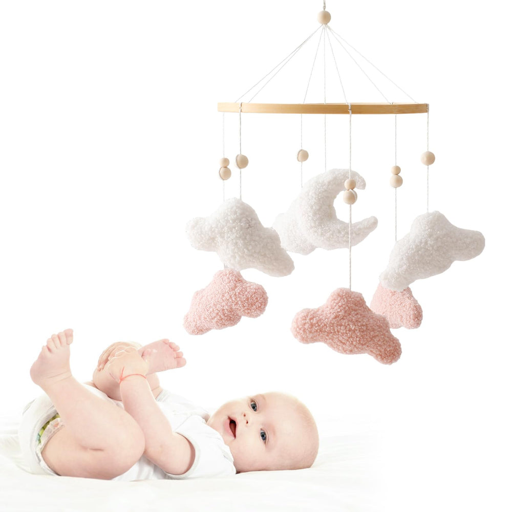 EERKEOD newborn gift option with plush velvet and soft bells.