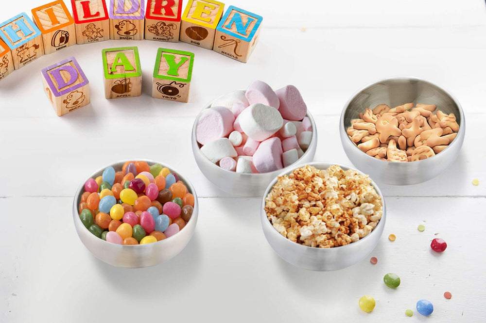 E-far 12oz bowls are dishwasher-safe for easy cleanup after meals and snacks