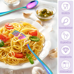 E-far safe materials ensure nickel-free, rust-resistant dining.