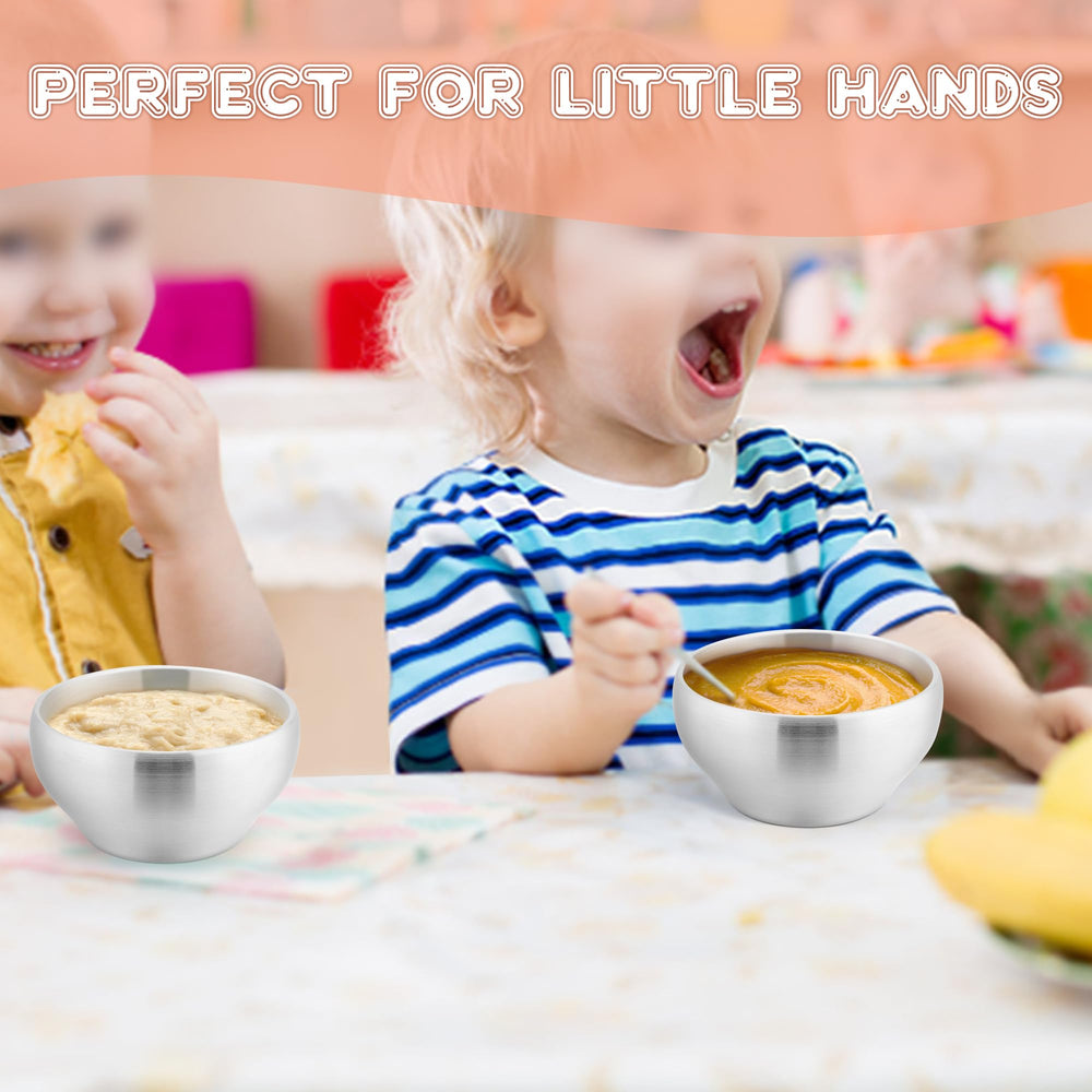 E-far compact stackable bowls save kitchen storage space.