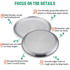 E-far unbreakable plate demonstrates toughness ideal for picnics and outdoor dining.