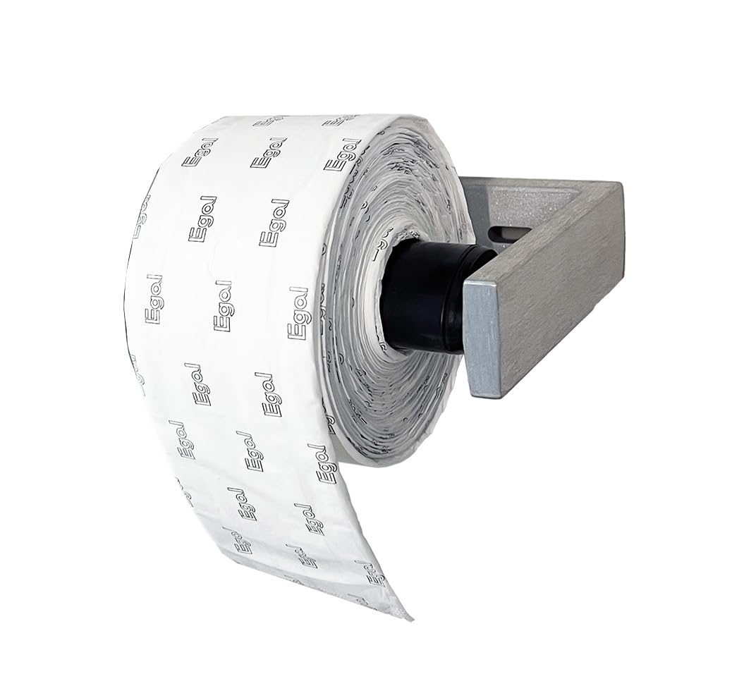 Egal pads on a roll close-up showing 40 pads per roll for efficiency