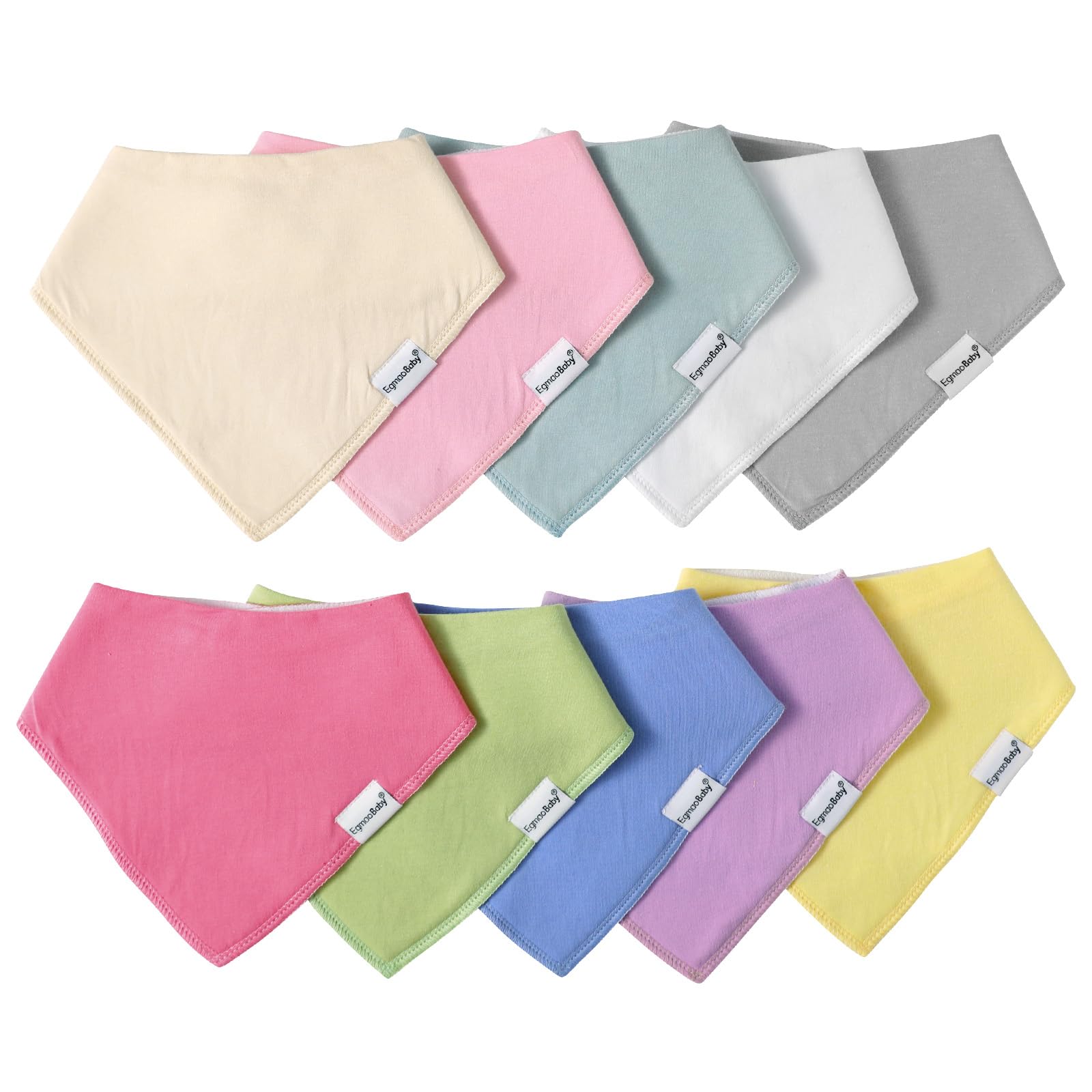 Egmao Baby Bandana Bib arrives gift-ready in a cute box.
