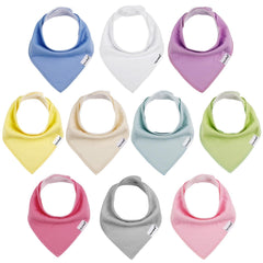 Egmao Baby Bandana Bib with soft front 100% cotton for gentle daily wear.